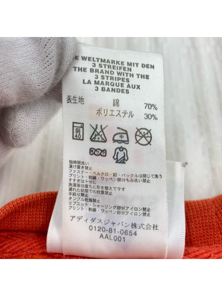 adidas スウェット・トレーナー 90s NO.3 ORN XS[値下]