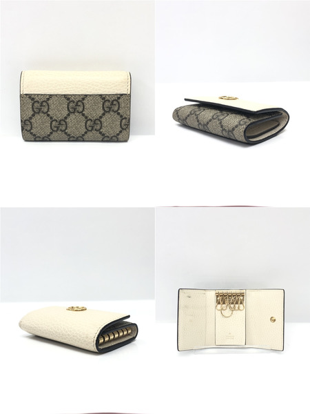 GUCCI 456118 GGマーモントスプリーム キーケース