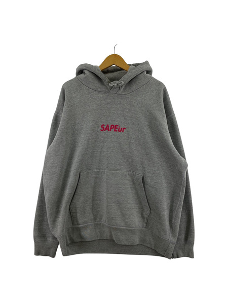 SAPeur スネークヘッド スウェットパーカー (XL) グレー