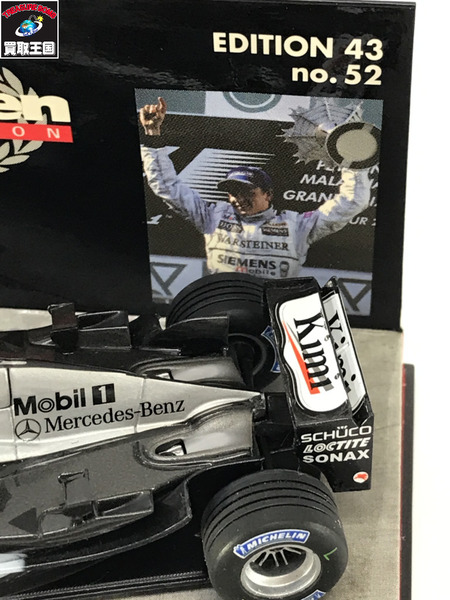1/43スケールカー PMA 1/43 マクラーレン メルセデス MP4-17D マレーシアGP 優勝