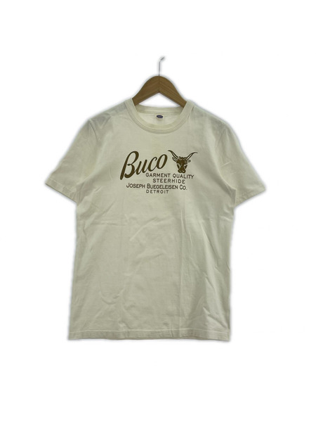 BUCO 半袖Tシャツ・カットソー ホワイト S