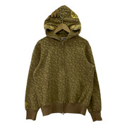 A BATHING APE パーカー shark hoodie/ベージュ