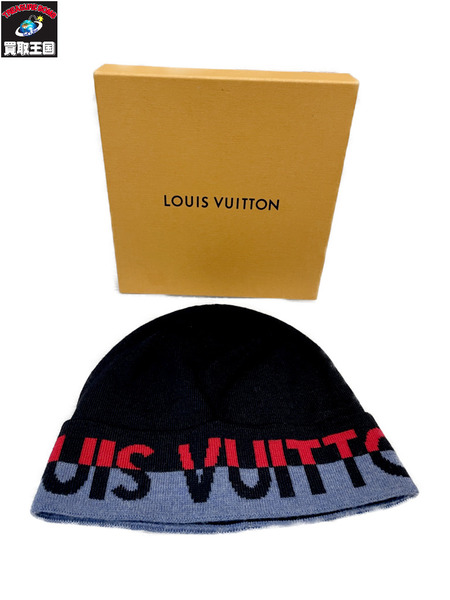 LOUIS VUITTON LVホライゾン ロゴビーニー ニット帽