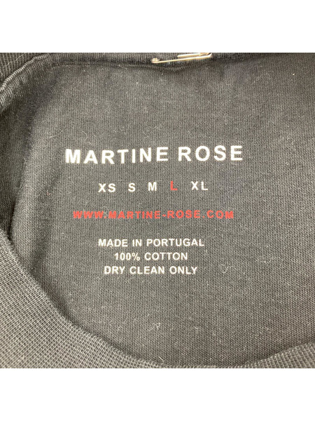 MARTINE ROSE SSTee L ブラック