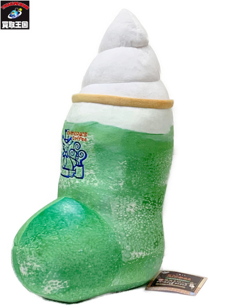 一番くじ 珈琲所 コメダ珈琲店 ラストワン賞 クリームソーダ クッション タグ付き コメダコーヒー ほっこりなひととき