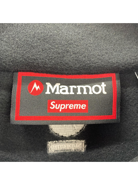 Supreme×Marmot 25AW Fleece Jacket XXL 黒