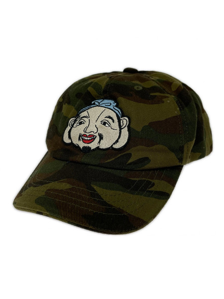 EVISU キャップ EVISU カモ柄ワッペンキャップ
