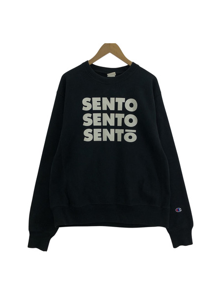 Champion SENTO スウェット 黒