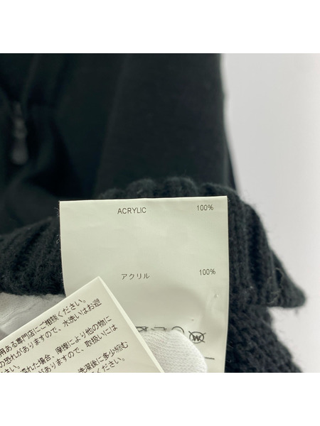 WTAPS カーディガン 黒 03 ジップ