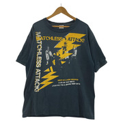 2004s MATCHLESSATTACK S/S バンドTシャツ 黒 (L)