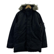 STUSSY 25th N-3B down jacket M Black