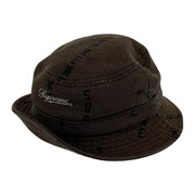 Supreme/Logo Stripe Jacquard Hat