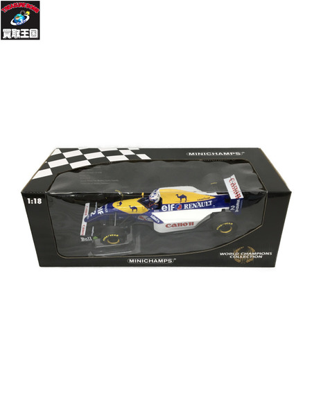 MINICHAMPS 1/18 ウイリアムズ ルノー FW 15 A.プロスト 1993 ワールドチャンピオン