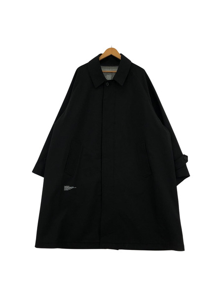 FreshService FSW-23-CT_257 DOWN FABRIC BAL COLLAR COAT 黒[値下]