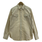 WAREHOUSE 3030 PIQUE WESTERN SHIRTS(40)ベージュ