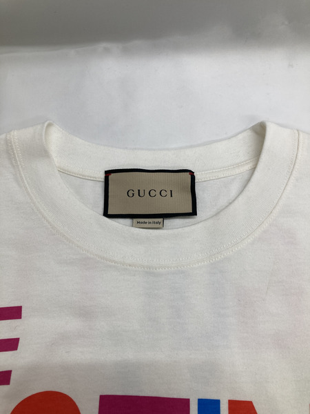 GUCCI cotton jersey Tシャツ