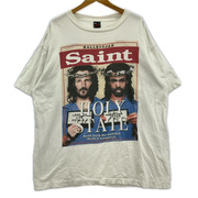 SAINT MICHAEL×DENIM TEARS SS TEE HOLY STATE  白 (XL)