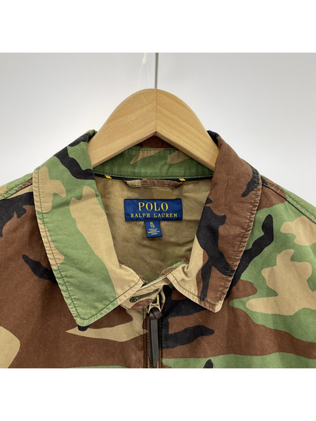 POLO RALPH LAUREN ジャケット ウッドランドカモ　ジップアップスイングトップ