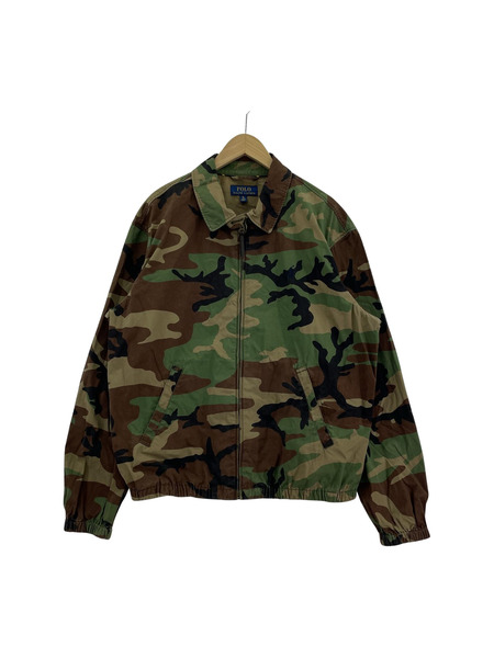 POLO RALPH LAUREN ジャケット ウッドランドカモ　ジップアップスイングトップ