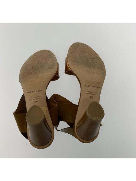 FABIO RUSCONI パンプス・ヒール 茶 37