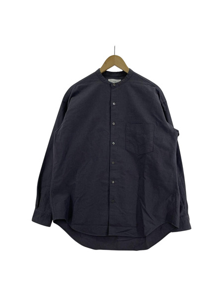 Graphpaper 23AW Oxford L/S Band Box Shirt 1 グレ GM233-50028B