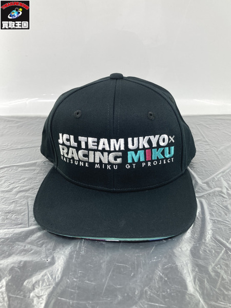 メーカー ボーカロイド レーシングミク 2024 JCL TEAM UKYO応援ver. 平ツバキャップ