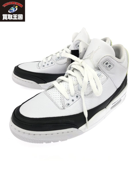 Fragment × Nike Air Jordan 3 White/Black