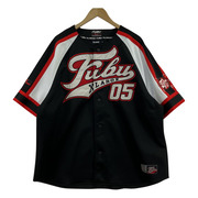 XLARGE×FUBU BASEBALL SHIRT 黒 XL