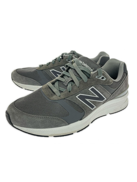 NEW BALANCE スニーカー ローカットスニーカー グレー 28㎝
