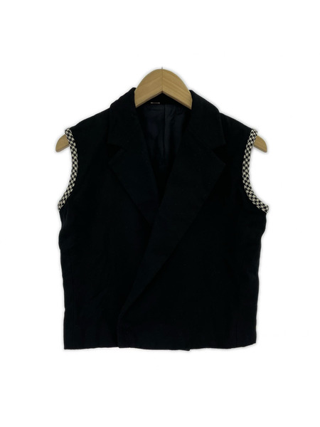 Yohji Yamamoto ジレ・ベスト ウールベスト 1 ブラック
