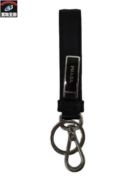 PRADA キーホルダー BLK