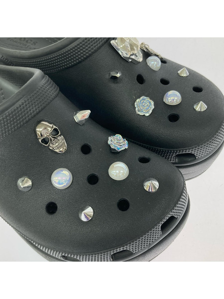 crocs ソノ他 ブラック カスタム