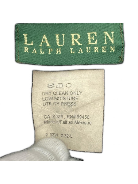 LAUREN RALPH LAUREN  ウール2タックスラックス グレー