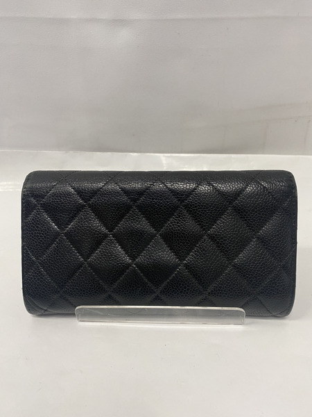 CHANEL/マトラッセ/ロングフラップウォレット 