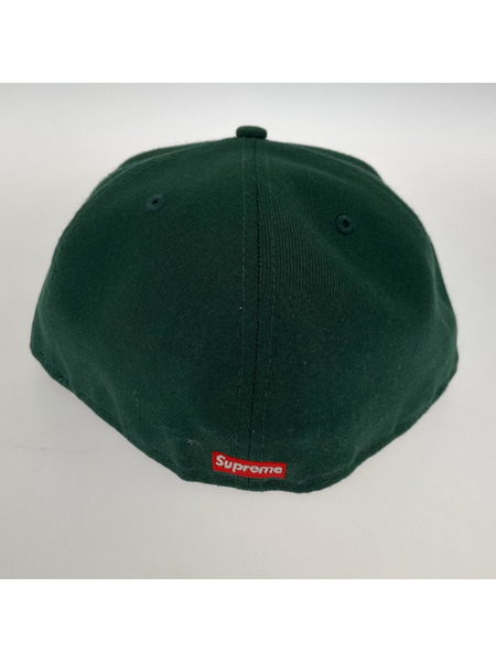 NEW ERA SUPREME スカル キャップ グリーン