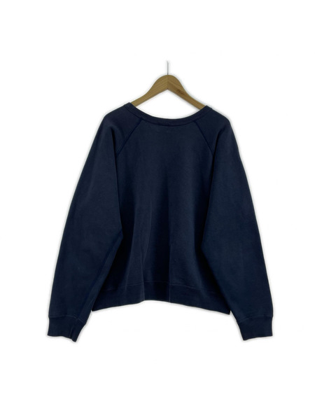 A BATHING APE 初期タグ NEW YORK CITY ラグランスウェット 紺 (L)