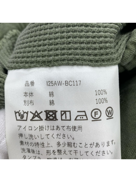 INSCRIRE パンツ 2025AW ドローストリング スウェットパンツ GRN