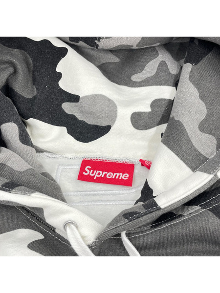 Supreme 26SS Satin Applique Hooded Sweatshirt XL スノーカモ
