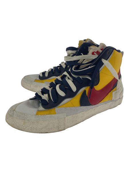 NIKE×SACAI BLAZER MID BV0078-700 (27cm) VARSITY MAIZE