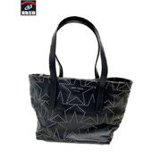 JIMMY CHOO SOFIA グラフィックスタースタッズ ハンドバッグ ブラック