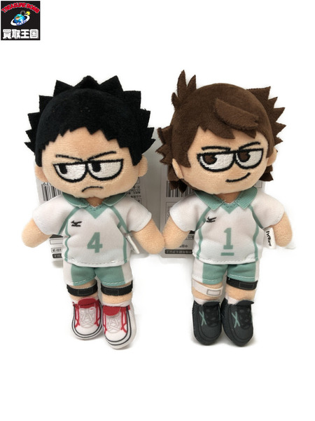 ハイキュー　ジロリ　ぬいぐるみ　岩泉・及川セット