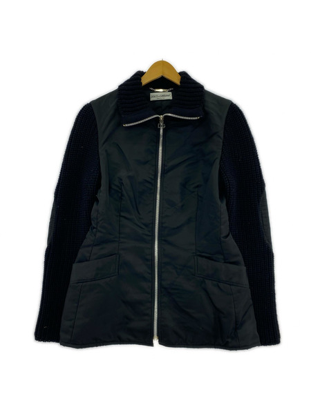 DOLCE&GABBANA ジャケット イタリア製 ニット切替ジャケット(-)