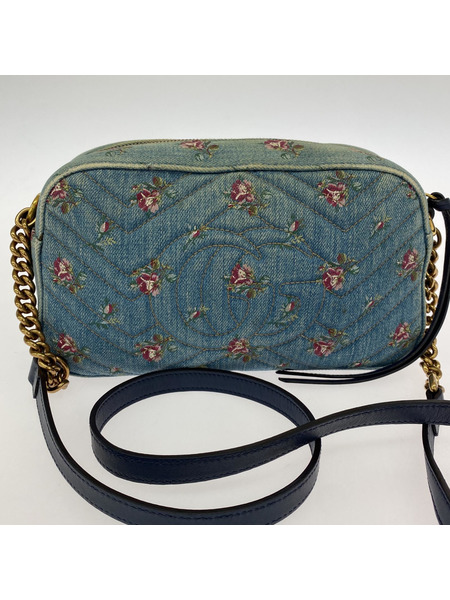 GUCCI　447632　GGマーモント　キルティング　ショルダーバッグ