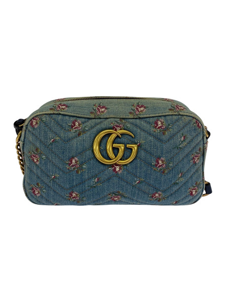 GUCCI　447632　GGマーモント　キルティング　ショルダーバッグ