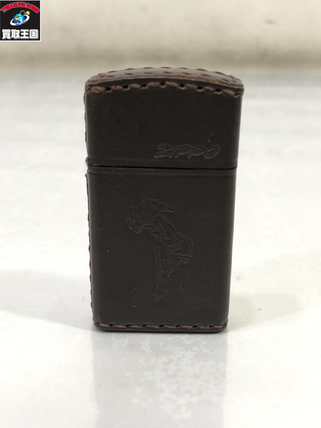 Zippo ウインディ　レザージッポライター