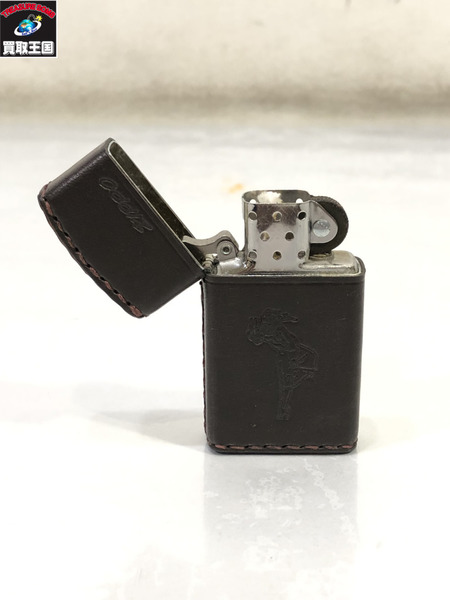 Zippo ウインディ　レザージッポライター