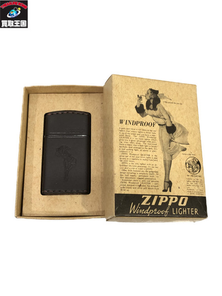 Zippo ウインディ　レザージッポライター