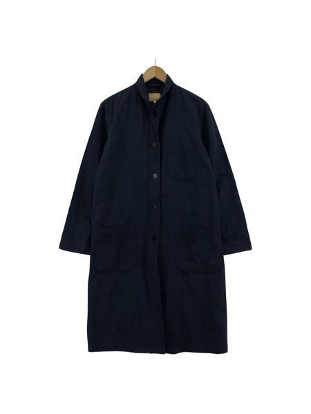 Nigel Cabourn トレンチコート リネン 紺 6[値下]