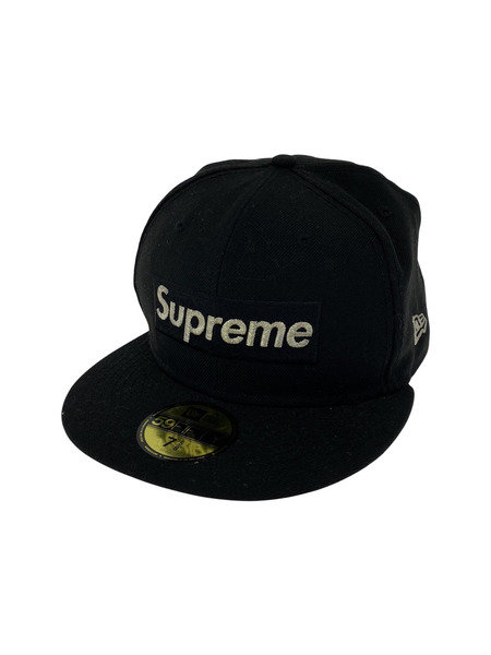 Supreme×NEW ERA Sim Metalic Box Logo Cap