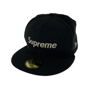 Supreme×NEW ERA Sim Metalic Box Logo Cap